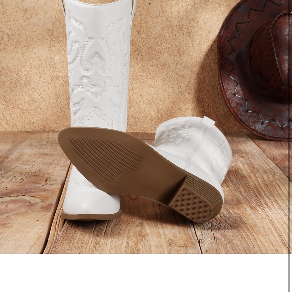Dream Pairs Wide Calf Western Boots - Picture 5 of 5